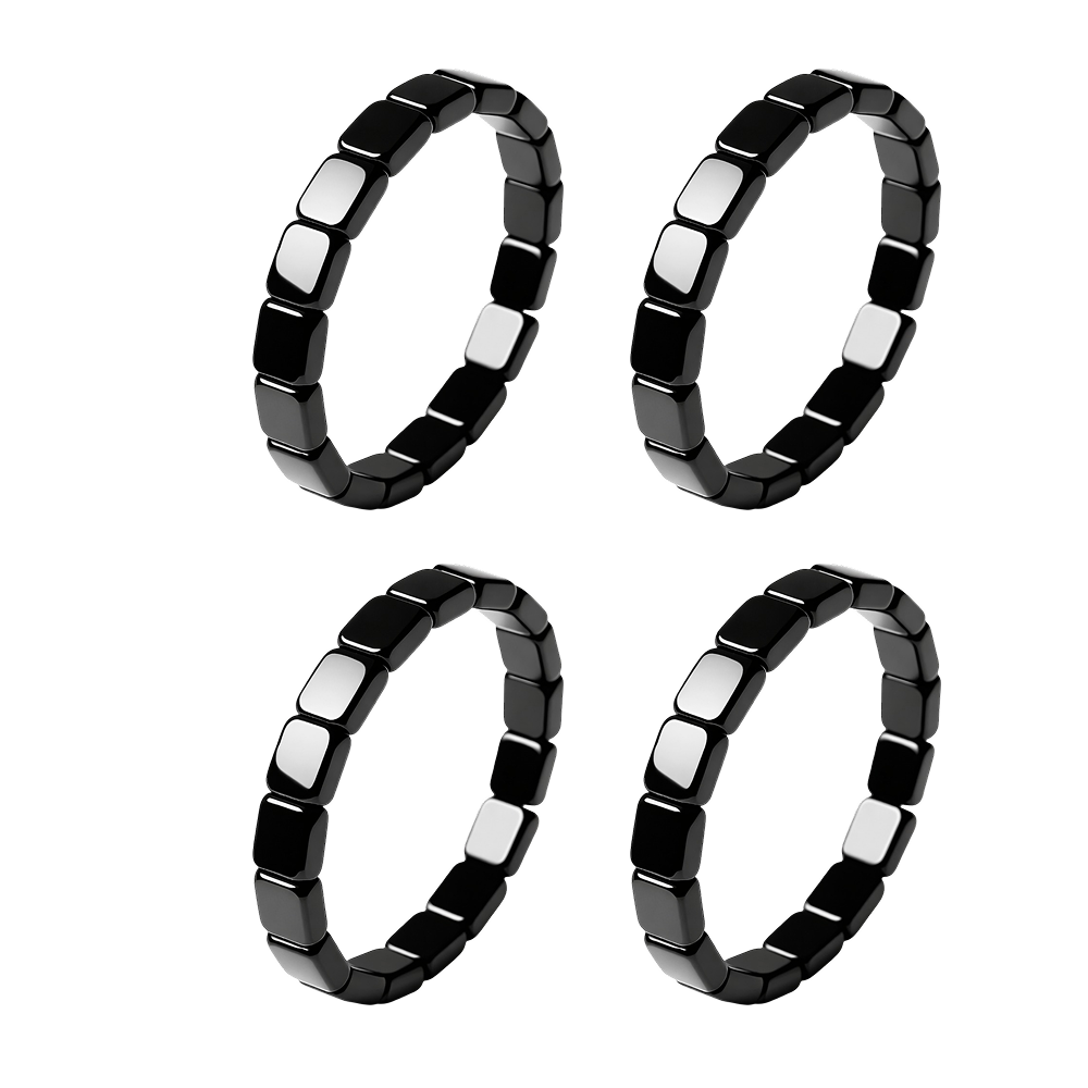4 Pack | Hematite Bracelet