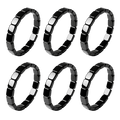 6 Pack | Hematite Bracelet